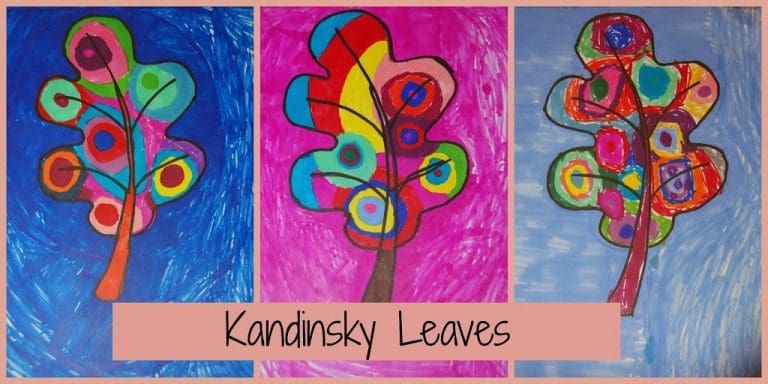 Kandinsky Leaves Art Project