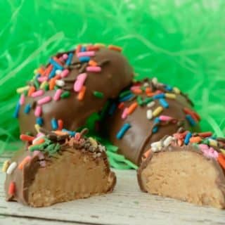 Chocolate Peanut Butter Easter Eggs