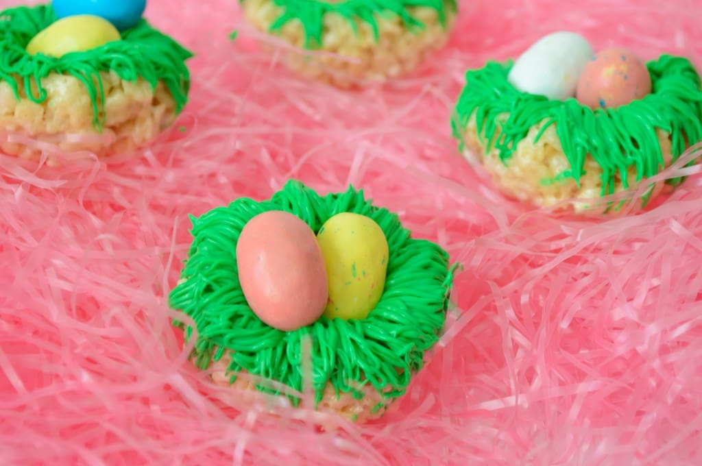 Rice Krispies Bird Nests - A fun Easter treat!