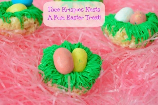 Rice Krispies Bird Nests – a Fun Easter Treat