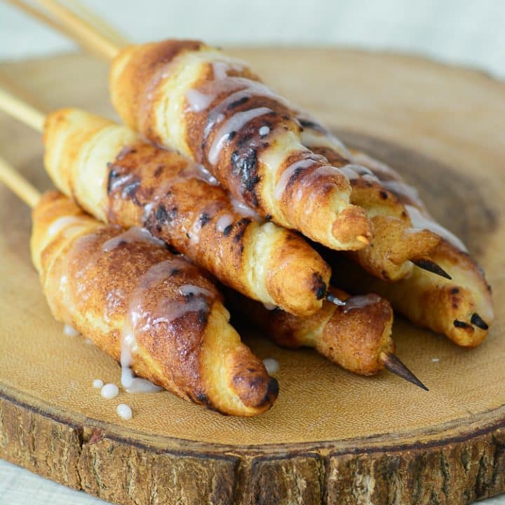 Campfire Cinnamon Rollups