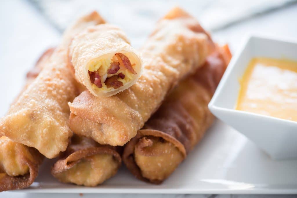 Breakfast Egg Rolls