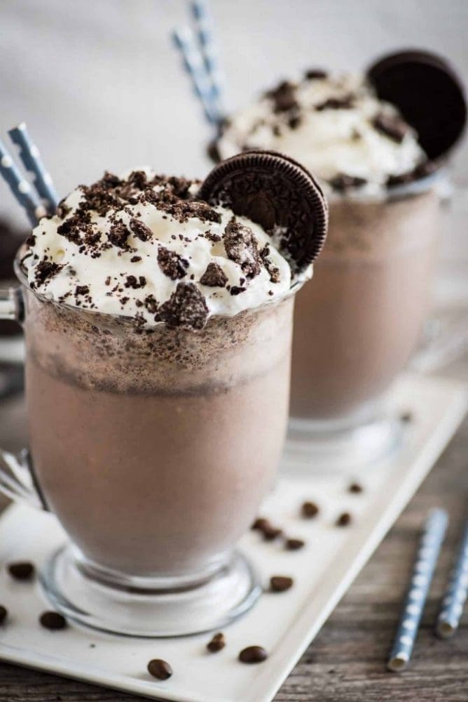 Cookies and Cream Mocha Milkshake