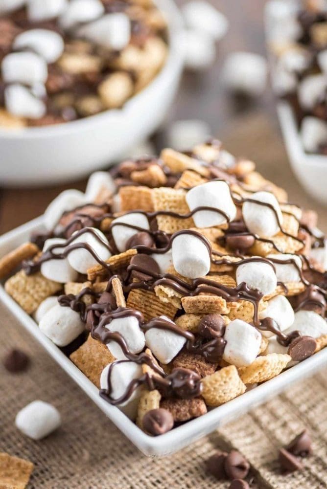 S'mores Party Mix Recipe